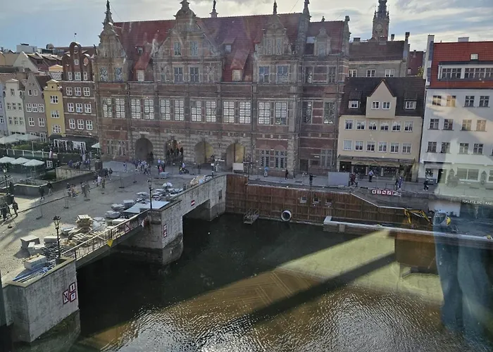 Chmielna Z Widokiem Na Rzeke Apartman Gdańsk